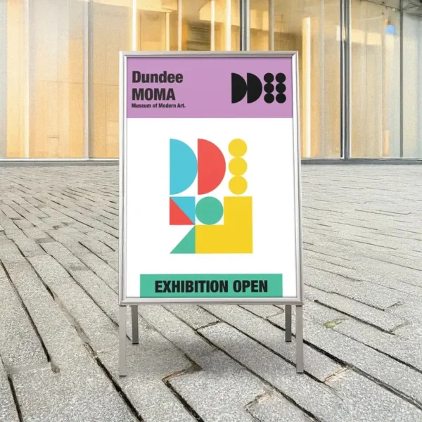 A1 A-Frame Pavement Signs