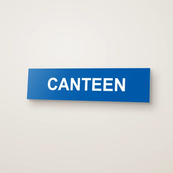Canteen Sign