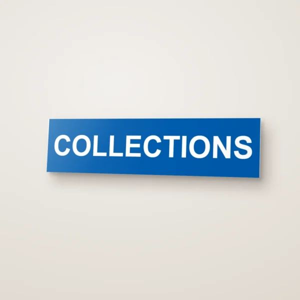 Collections Sign