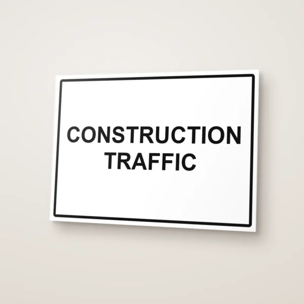 Construction Traffic Sign