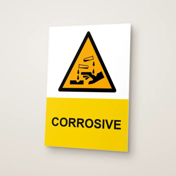 Corrosive Sign