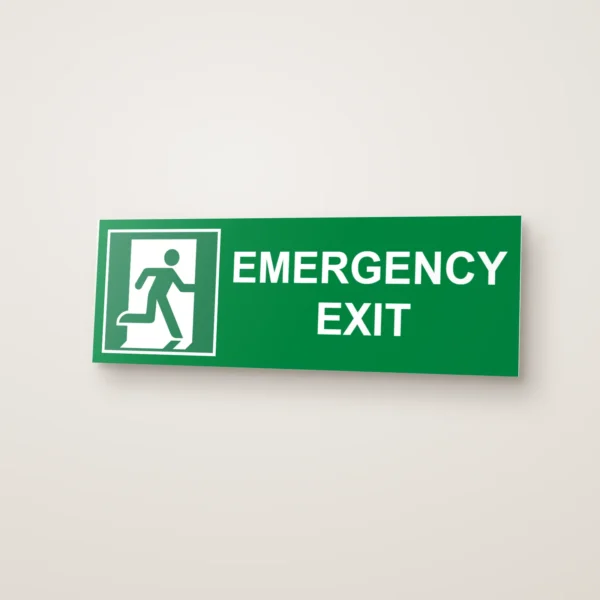 Delayed Egress Emergency Exit Sign