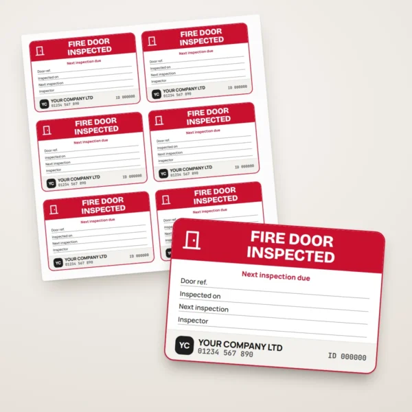 Fire Door Inspection Labels