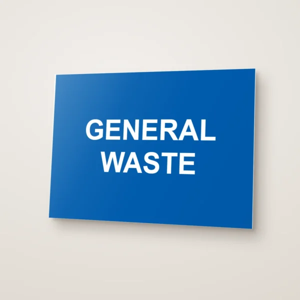 General Waste Sign
