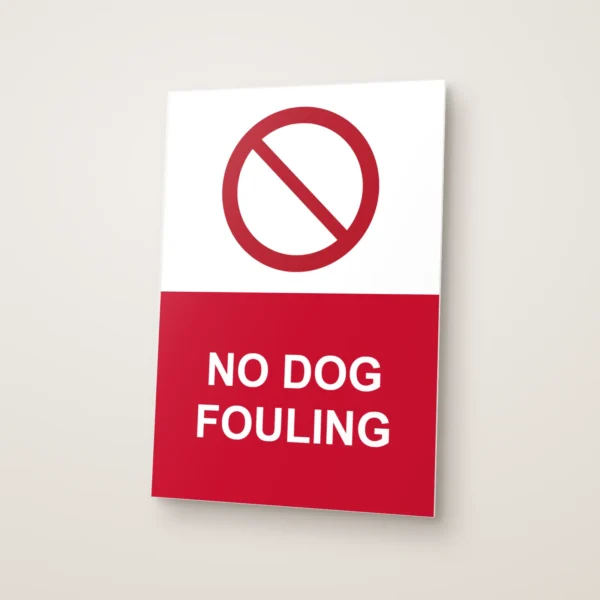 No Dog Fouling Sign