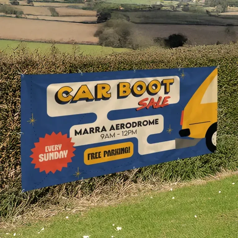 6ft × 3ft PVC Banner