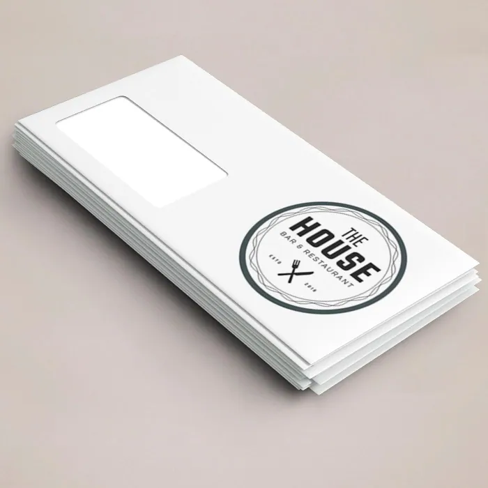 Envelope printing: Envelopes