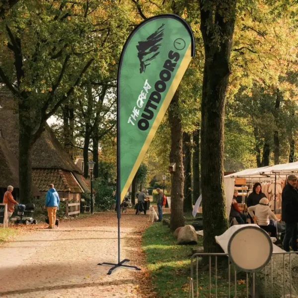 Teardrop Flag 2.8m