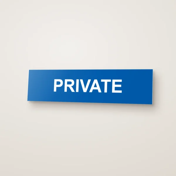 Private Sign