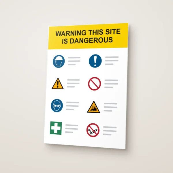 Warning This Site Is Dangerous Sign